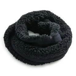 SoftKnit Infinity Scarf with Sherpa