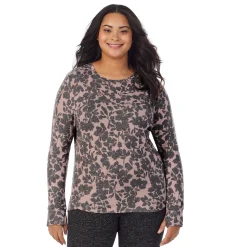 SoftKnit Long Sleeve Crew PLUS