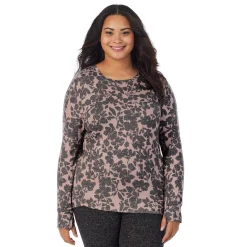 SoftKnit Long Sleeve Crew PLUS