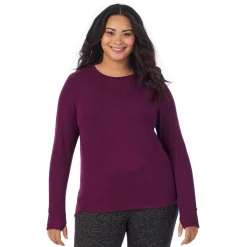 SoftKnit Long Sleeve Crew PLUS