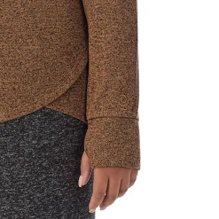 SoftKnit Long Sleeve Crew PLUS