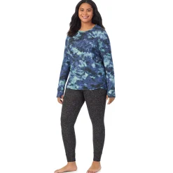 SoftKnit Long Sleeve Crew PLUS