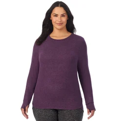 SoftKnit Long Sleeve Crew PLUS