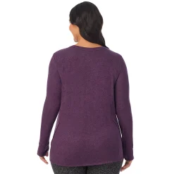 SoftKnit Long Sleeve Crew PLUS