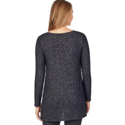 SoftKnit Long Sleeve Crossover Tunic