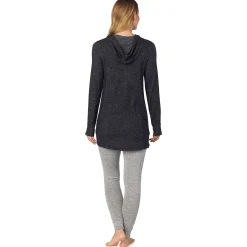 SoftKnit Long Sleeve Tunic Hoodie