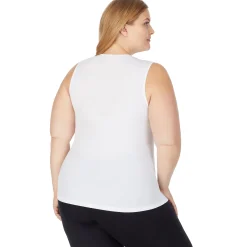 Softwear Lace Edge V-Neck Tank PLUS