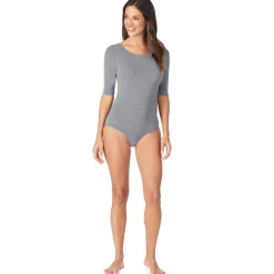 Softwear With Stretch Elbow Sleeve Bodysuit