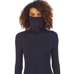Softwear With Stretch Long Sleeve Convertible Cowl