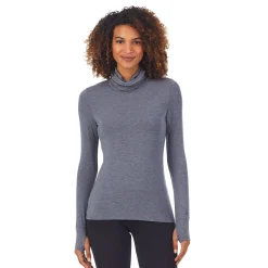 Softwear With Stretch Long Sleeve Convertible Cowl