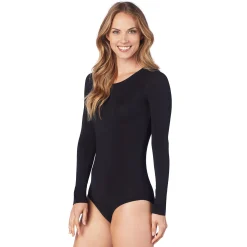 Softwear With Stretch Long Sleeve Bodysuit