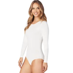 Softwear With Stretch Long Sleeve Bodysuit
