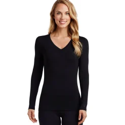 Softwear With Stretch Long Sleeve V-Neck