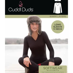 Softwear With Stretch Long Sleeve V-Neck TALL