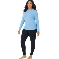 Softwear With Stretch Long Sleeve Crew PLUS