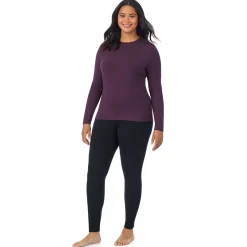 Softwear With Stretch Long Sleeve Crew PLUS