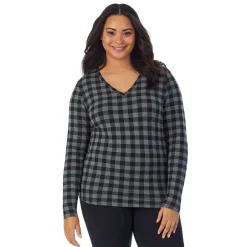 Softwear With Stretch Long Sleeve V-Neck PLUS