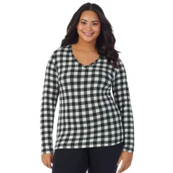 Softwear With Stretch Long Sleeve V-Neck PLUS