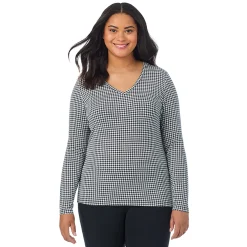 Softwear With Stretch Long Sleeve V-Neck PLUS
