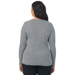 Softwear With Stretch Long Sleeve V-Neck PLUS