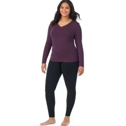Softwear With Stretch Long Sleeve V-Neck PLUS