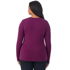 Softwear With Stretch Long Sleeve V-Neck PLUS