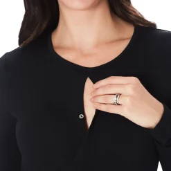 Softwear with Stretch Maternity Wrap Front Top