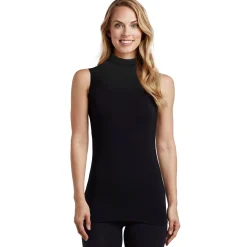 Softwear With Stretch Mock Neck Tank