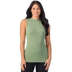 Softwear With Stretch Mock Neck Tank