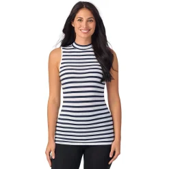 Softwear With Stretch Mock Neck Tank