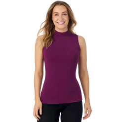 Softwear With Stretch Mock Neck Tank
