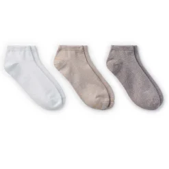 Solid Pique Low Cut Sock 3 Pack