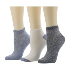 Solid Pique Low Cut Sock 3 Pack
