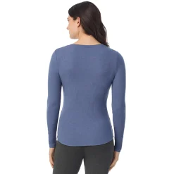 Stretch Rib Long Sleeve Crew