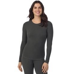 Stretch Rib Long Sleeve Crew