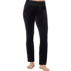 Stretch Velour Boot Cut Legging