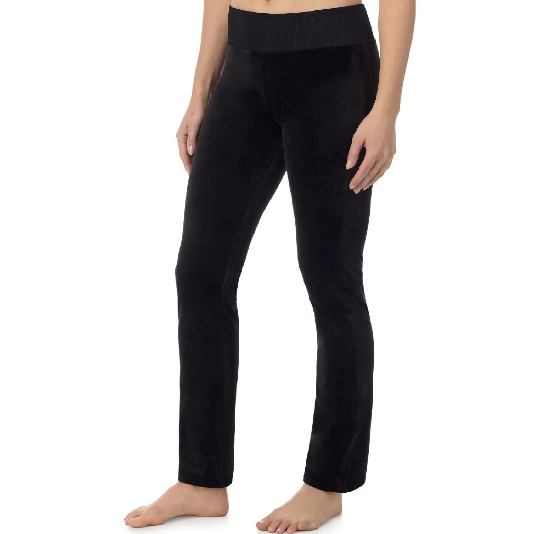 Stretch Velour Boot Cut Legging