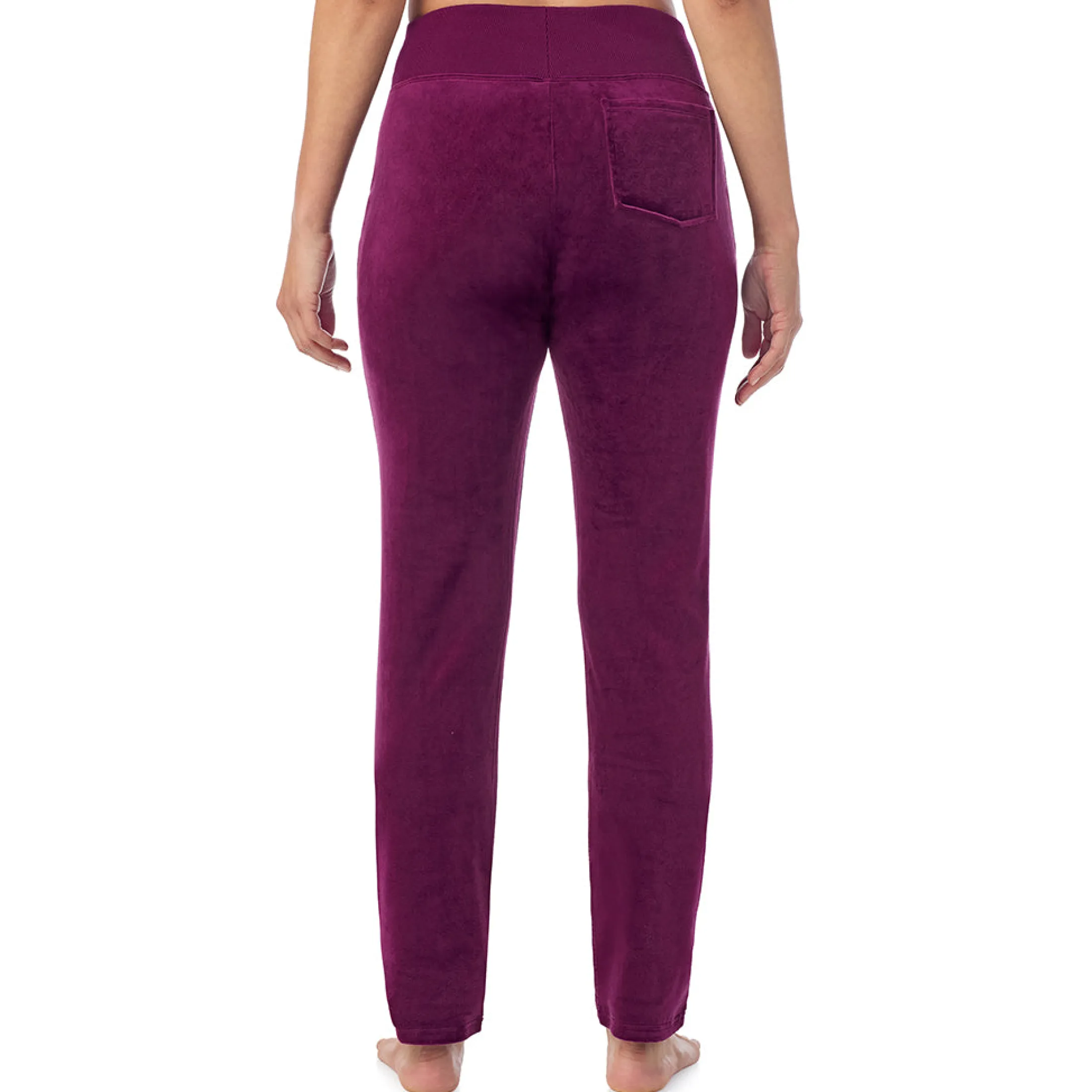 Stretch Velour Boot Cut Legging