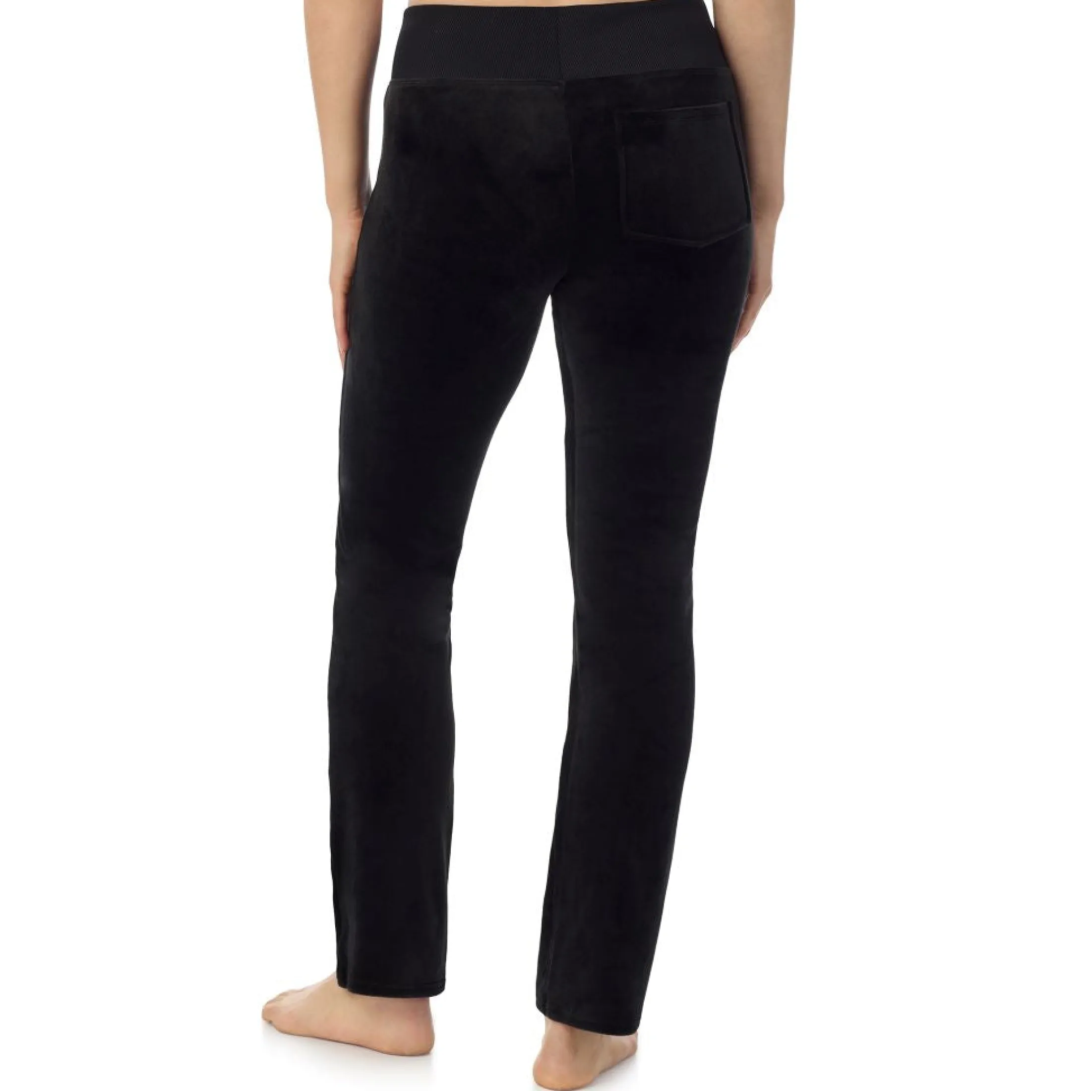 Stretch Velour Boot Cut Legging