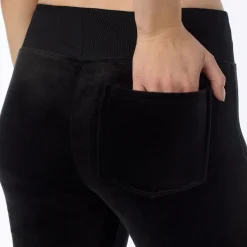 Stretch Velour Boot Cut Legging