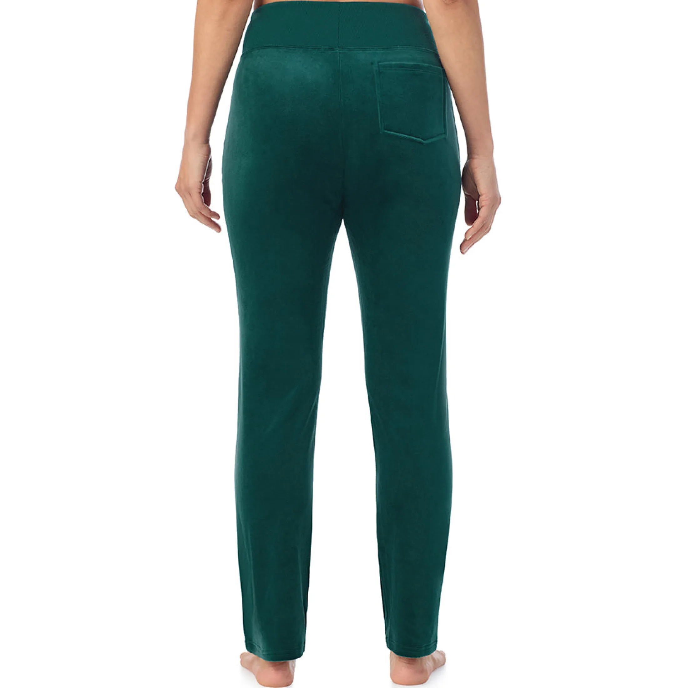 Stretch Velour Boot Cut Legging