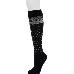 Turncuff Fairisle Knee High Sock