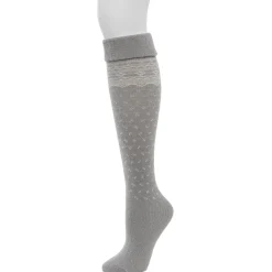 Turncuff Fairisle Knee High Sock