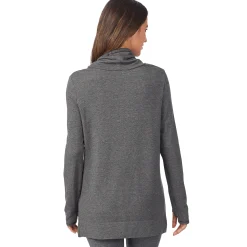 Ultra Cozy Long Sleeve Cowl Neck Tunic