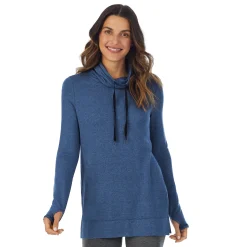 Ultra Cozy Long Sleeve Cowl Neck Tunic