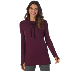Ultra Cozy Long Sleeve Cowl Neck Tunic