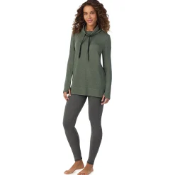 Ultra Cozy Long Sleeve Cowl Neck Tunic