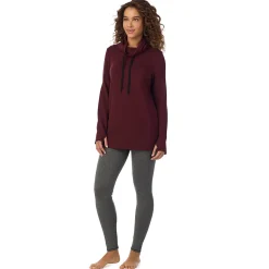 Ultra Cozy Long Sleeve Cowl Neck Tunic