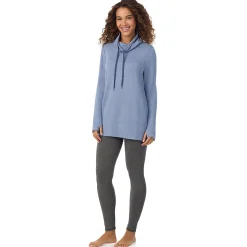 Ultra Cozy Long Sleeve Cowl Neck Tunic