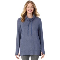 Ultra Cozy Long Sleeve Cowl Neck Tunic